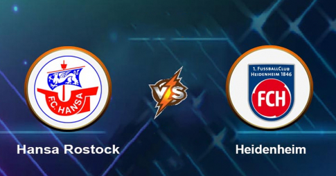 Highlight Hansa Rostock vs Heidenheim, Giải Bundesliga 2, 18h30 ngày 17/7