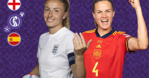 Trực tiếp nữ Anh vs nữ Tây Ban Nha, Giải Euro nữ , 02h00 ngày 21/7