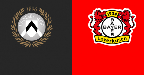 Trực tiếp Udinese vs Bayer Leverkusen, Giao hữu CLB, 23h00 ngày 21/7