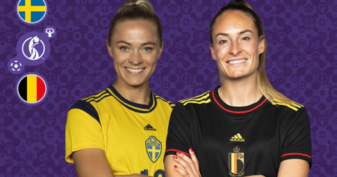 Trực tiếp Thụy Điển vs Bỉ, Giải Euro nữ, 02h00 ngày 23/7