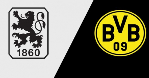 Trực tiếp 1860 München vs Borussia Dortmund, Giải Cúp Đức, 01h45 ngày 30/7