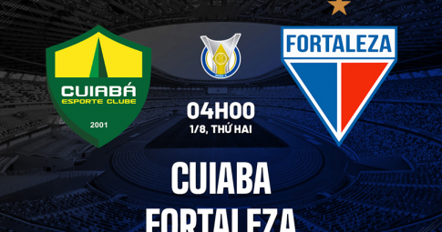 Highlight Cuiabá vs Fortaleza, Giải vô địch Brazil, 04h00 ngày 1/8