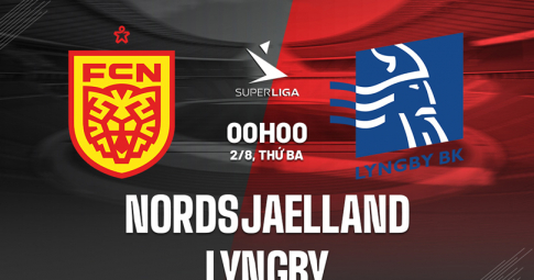 Highlight Nordsjælland vs Lyngby, Giải Ngoại hạng Đan Mạch, 00h00 ngày 2/8