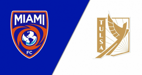 Trực tiếp Miami vs Tulsa, Giải USL Championship, 06h00 ngày 11/8