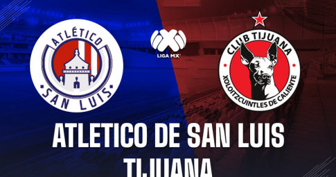 Trực tiếp Atlético San Luis vs Tijuana, Liga MX, 07h00 ngày 2/9