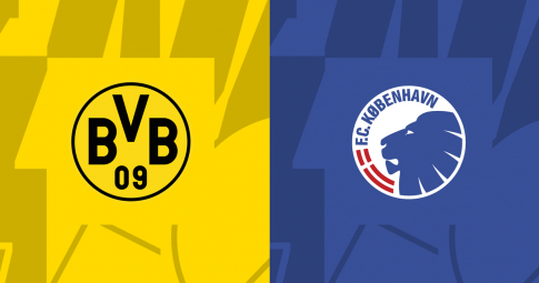 Xem trực tiếp Borussia Dortmund vs Copenhagen ở đâu, trên kênh nào?