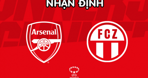 Nhận định Arsenal vs FC Zurich, 03h00 ngày 04/11/2022 , Europa League 2022/23