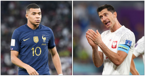 Trực tiếp Pháp vs Ba Lan: Mbappe vượt qua Ronaldo