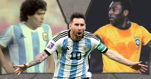 Lionel Messi vượt qua kỷ lục của Maradona và Pele trong một ngày