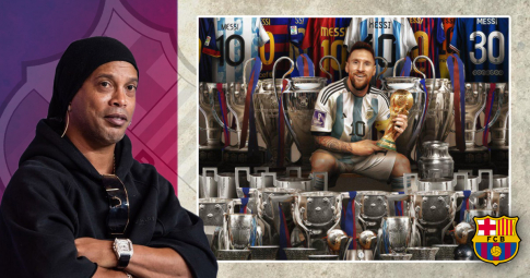 Sau 3 năm, Lionel Messi đã có câu trả lời cho Ronaldinho