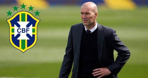 Zinedine Zidane có thể dẫn dắt <b>đội tuyển Brazil</b>