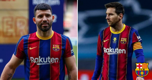 Hết tương lai tại PSG - Aguero nói thẳng về khả năng Messi quay về Barca