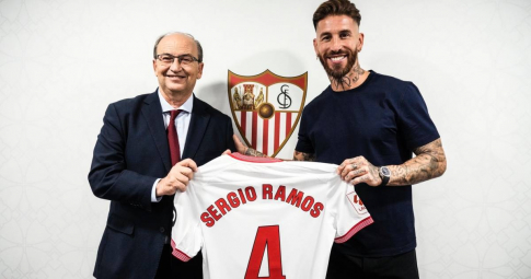 CHÍNH THỨC! Sergio Ramos cập bến Sevilla