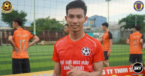 Phỏng vấn chân sút Trần Lý Lực, niềm tự hào của Hòa Xuân FC
