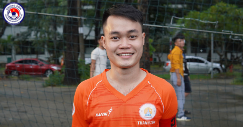Phỏng vấn cầu thủ Xuân Trình, thủ quân đầy tin cậy của Thanh Tân FC