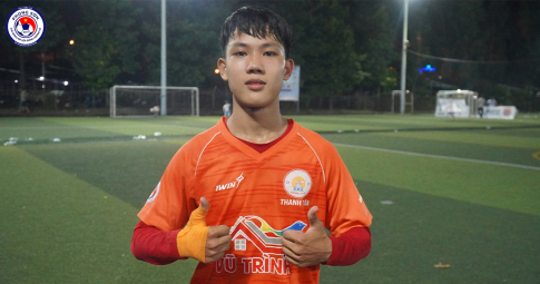 Phỏng vấn cầu thủ Tuấn Anh ’Junior’, tài năng trẻ sáng giá của Thanh Tân FC