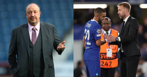 Benitez: 'Potter cần phải hết sức cẩn thận với công việc của mình tại Chelsea'