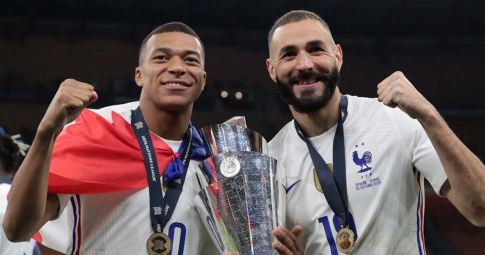 Karim Benzema vượt mặt Mbappe cho danh hiệu cao quý của nước Pháp
