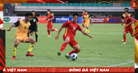 Nhẹ nhàng vượt qua U19 Brunei, U19 Việt Nam độc chiếm ngôi đầu
