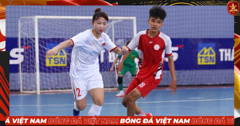 Màn tổng duyệt cuối cùng của ĐT Futsal nữ cho SEA Games 31