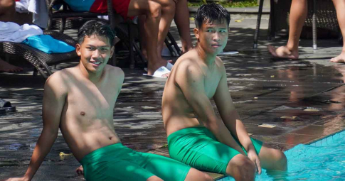 Chùm ảnh U16 Việt Nam ’được xả trại’ sau vòng bảng cúp Đông Nam Á