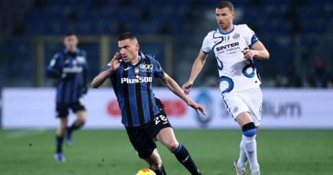 Kết quả Atalanta - Inter Milan: Thi đấu mờ nhạt, lung lay ngôi đầu bảng