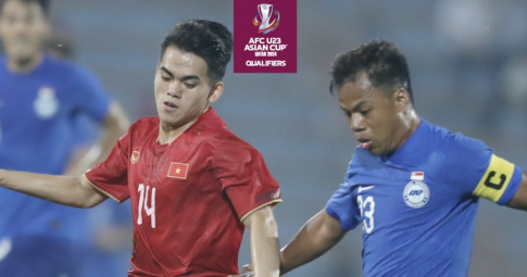 2 lần đánh mất lợi thế dẫn trước, U23 Việt Nam bị U23 Singapore cầm hòa đáng tiếc