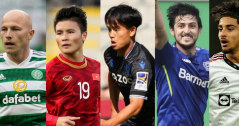 AFC điểm mặt Quang Hải và tiền vệ M.U trong 6 sao châu Á cần chứng tỏ ở châu Âu