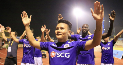 CLB Hà Nội vô địch V.League, Quang Hải gửi gắm thông điệp từ Pháp