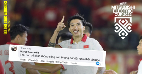 <b>Fan Thái Lan bi quan</b> khi chứng kiến Việt Nam thắng Lào 6-0
