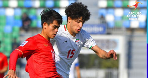 Thua U20 Iran đầy tiếc nuối, U20 Việt Nam chia tay VCK U20 châu Á