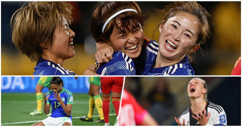 Vòng bảng VCK World Cup nữ hạ màn: <b>Nhật Bản hay nhất</b>, cú sốc Đức - Brazil, Mỹ gặp khó vòng 1/8