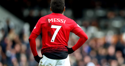 Messi khoác áo số 7 tại Man United