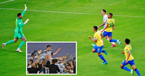 Niềm vui của Messi,  giọt nước mắt của Neymar và những đôi chân rướm máu tại Copa America 2021