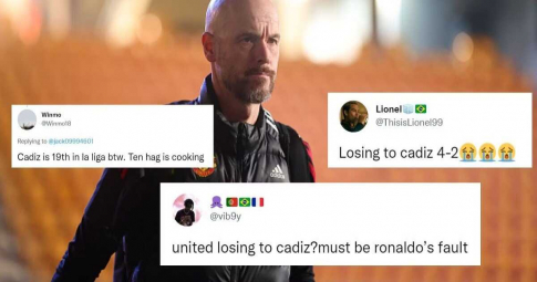 Man United bị CĐV chế giễu sau thất bại ‘khó nuốt’ trước Cadiz