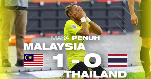 Kết quả bóng đá Malaysia 1-0 Thái Lan: 'Hổ Mã lai' đặt một chân vào chung kết