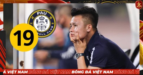 Số 19 Pau FC là ai? Quang Hải có được mặc áo số 19 nếu gia nhập?