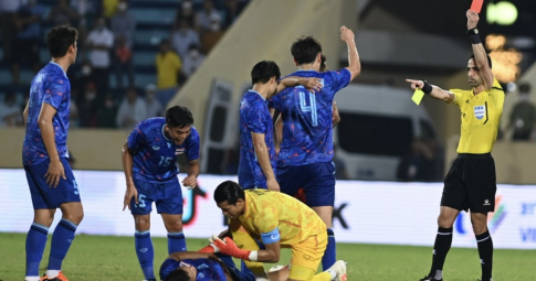 Hỗn loạn cuối trận bán kết SEA Games 31 giữa Thái Lan và Indonesia