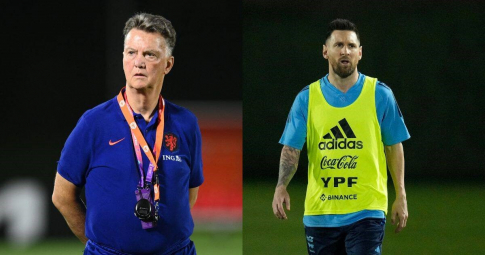Đụng độ Messi, Van Gaal lựa chọn ai để đối đầu?