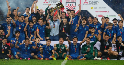 Hé lộ số tiền khủng mà Thái Lan nhận được sau chức vô địch AFF Cup