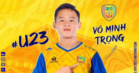 Võ Minh Trọng – cánh én phương Nam tại U23 Việt Nam